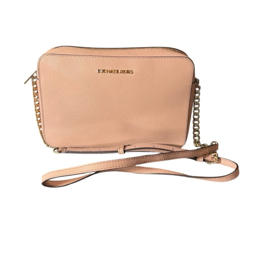 Michael Kors Jet Set Crossbody Bag blush